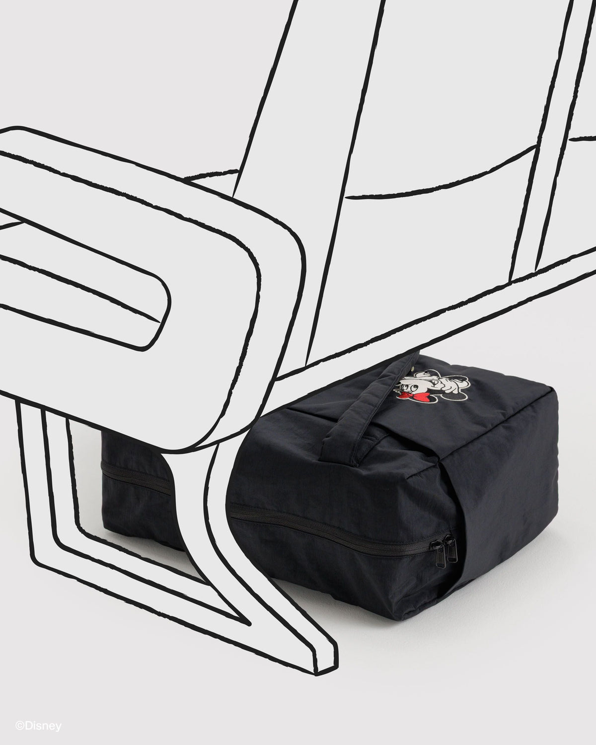 Versatile Carry Small Cloud Carry-On - Embroidered Minnie
