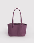 Versatile Carry Medium Nylon Reversible Tote - Wild Plum