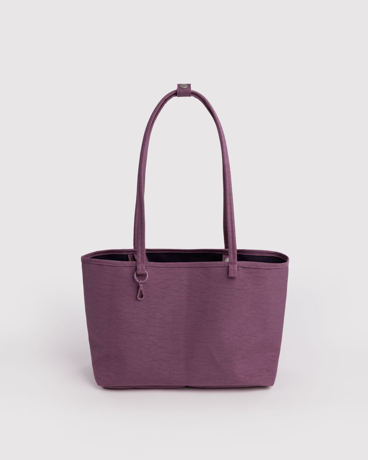 Versatile Carry Medium Nylon Reversible Tote - Wild Plum