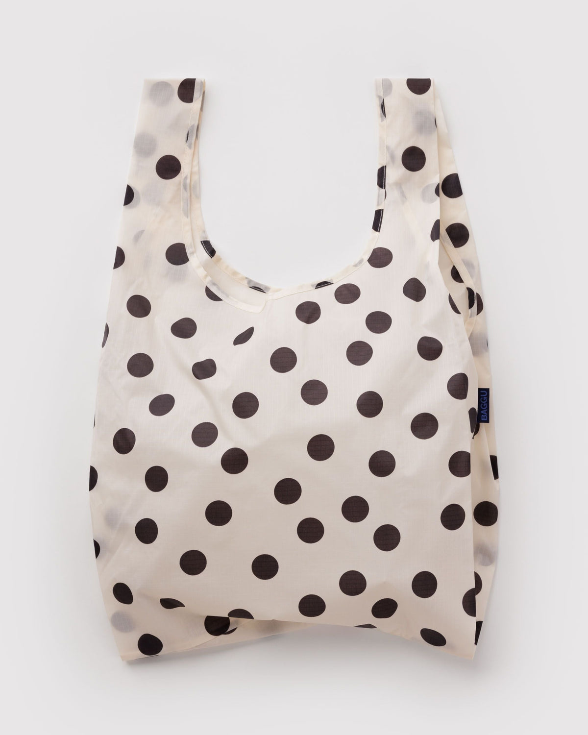 Daily Travel Standard Baggu - Cream and Black Polka