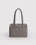 Lightweight Utility Everyday Cloud Bag - Black and Cream