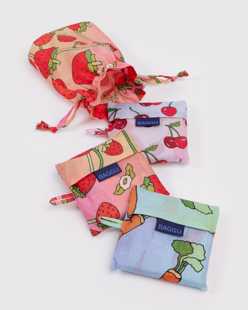 Lightweight Utility Standard Baggu Set of 3 - Carrots and