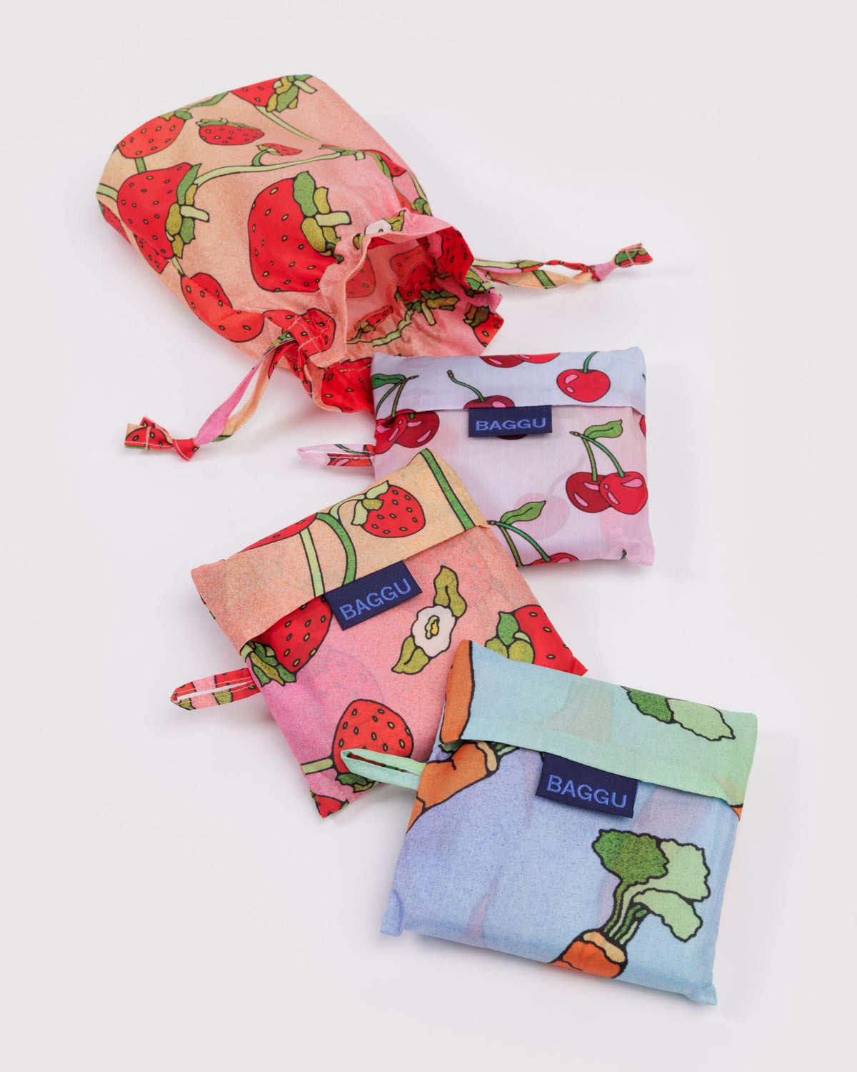 Lightweight Utility Standard Baggu Set of 3 - Carrots and