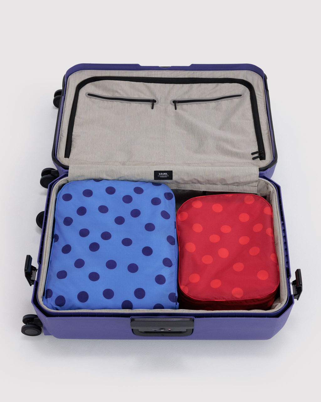 Daily Travel Large Packing Cube Set - Polka Dot