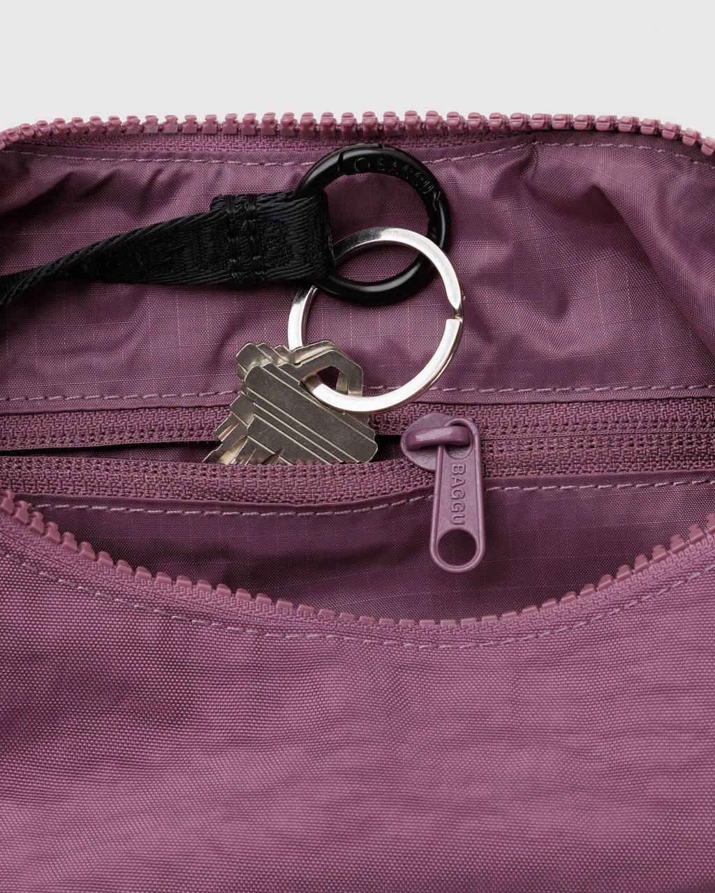 Lightweight Utility Small Nylon Crescent Bag - Wild
