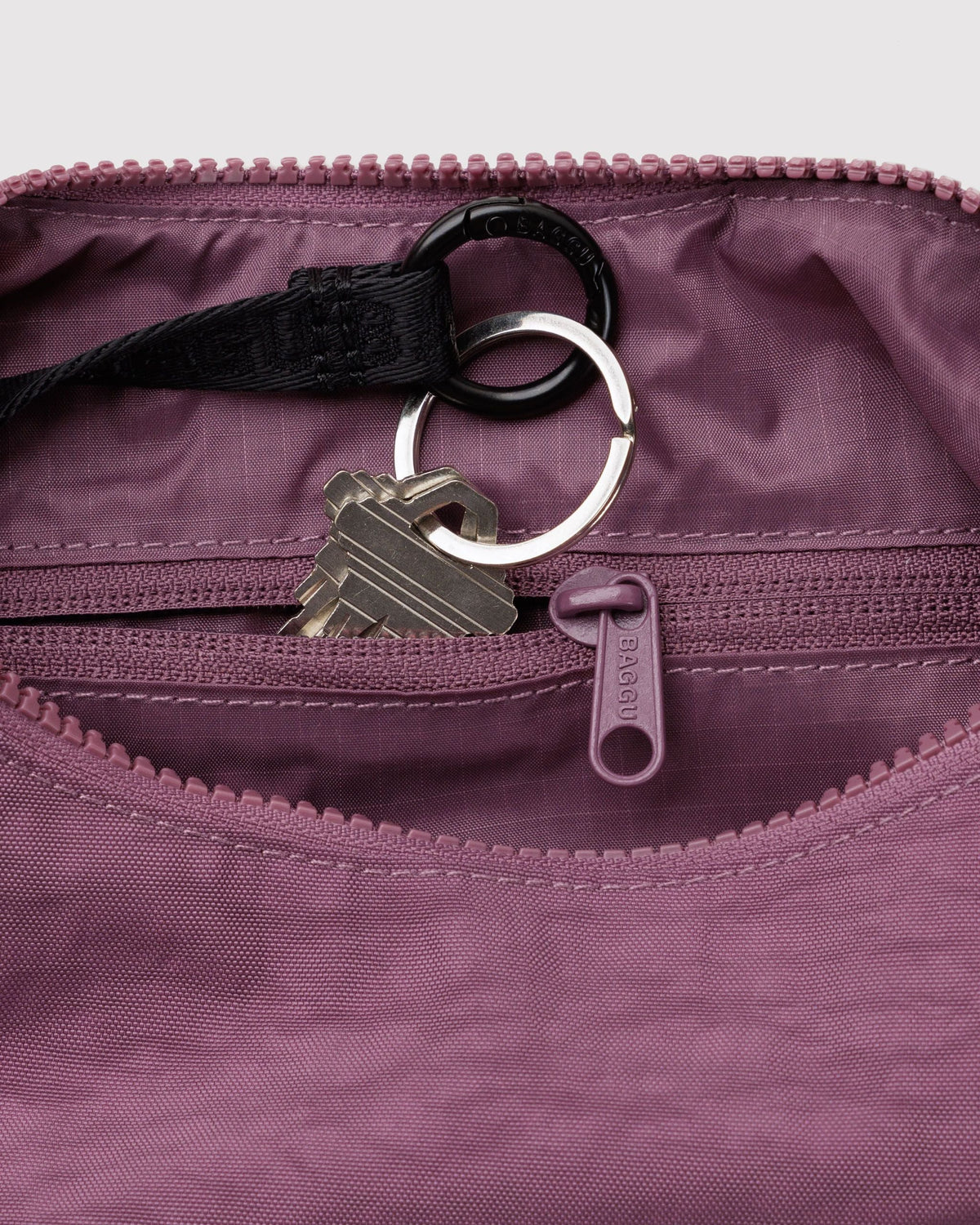 Lightweight Utility Small Nylon Crescent Bag - Wild