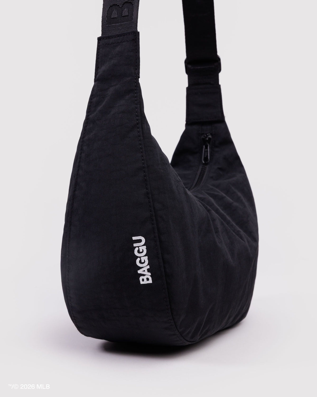 Lightweight Utility Medium Nylon Crescent Bag - San Francisco