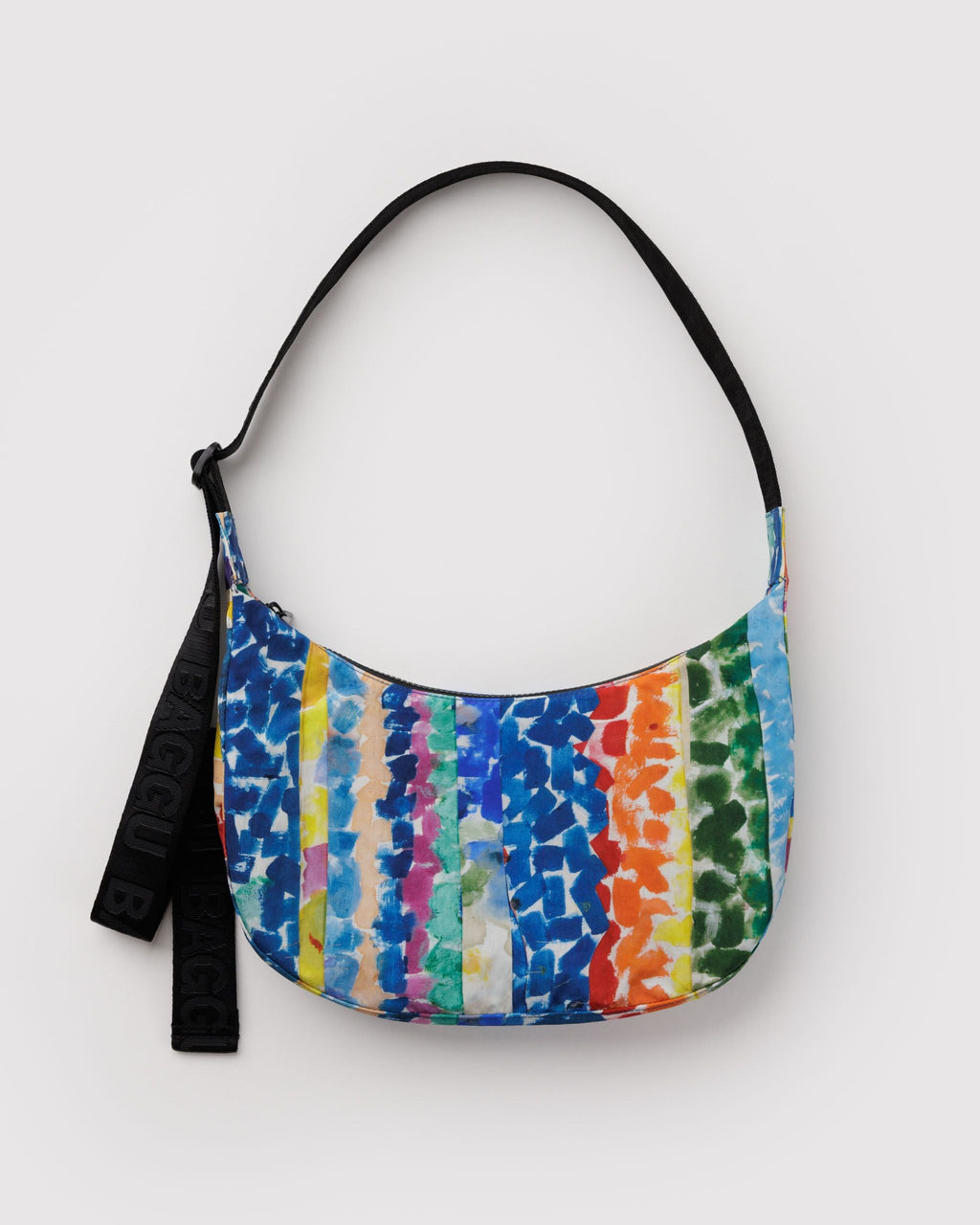 Daily Travel Medium Nylon Crescent Bag - Untitled Alma Woodsey