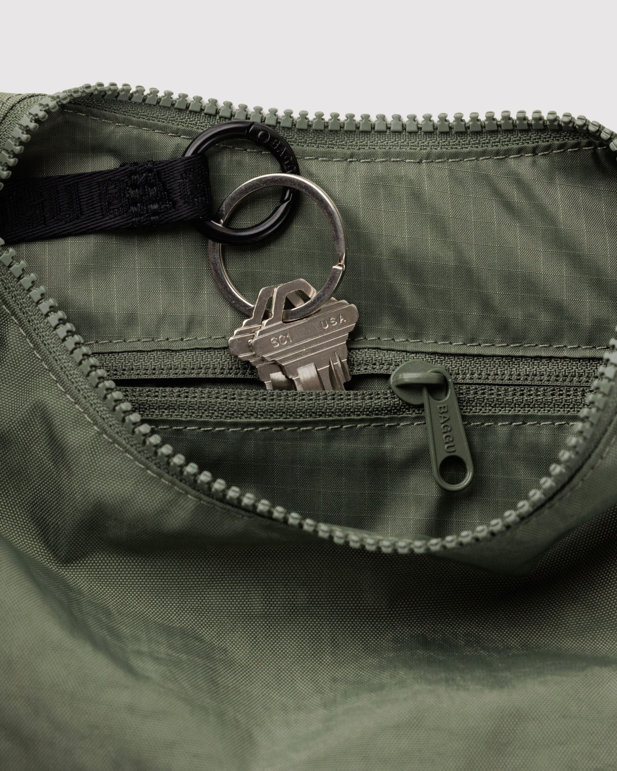Daily Travel Small Nylon Crescent Bag -