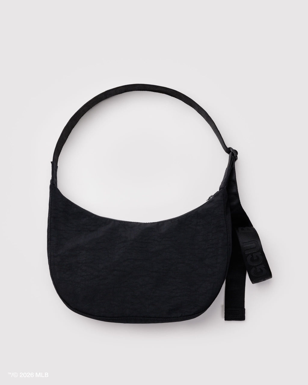 Daily Travel Medium Nylon Crescent Bag - New York