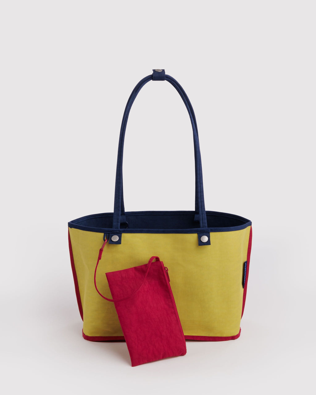 Lightweight Utility Medium Nylon Reversible Tote - Navy