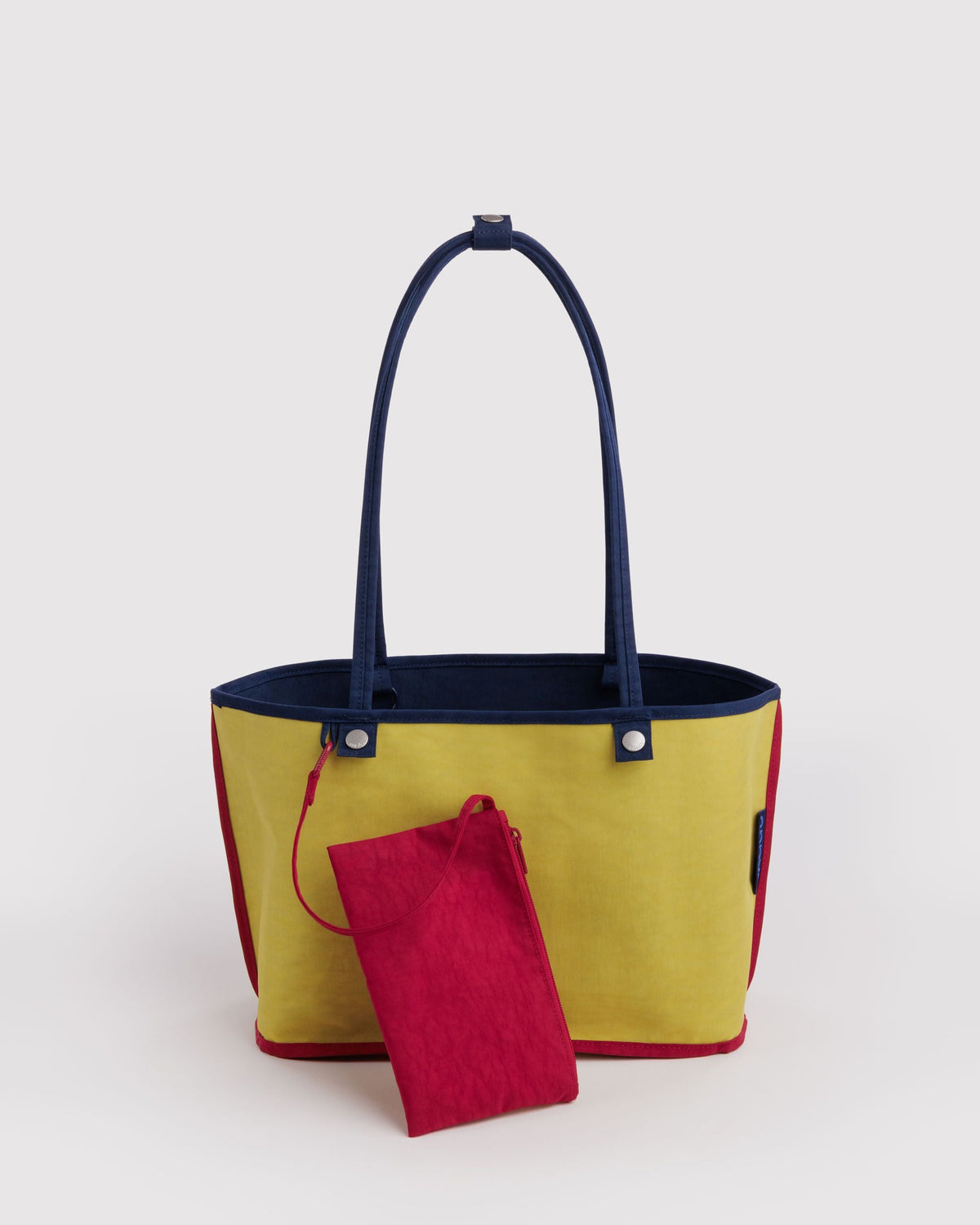 Lightweight Utility Medium Nylon Reversible Tote - Navy