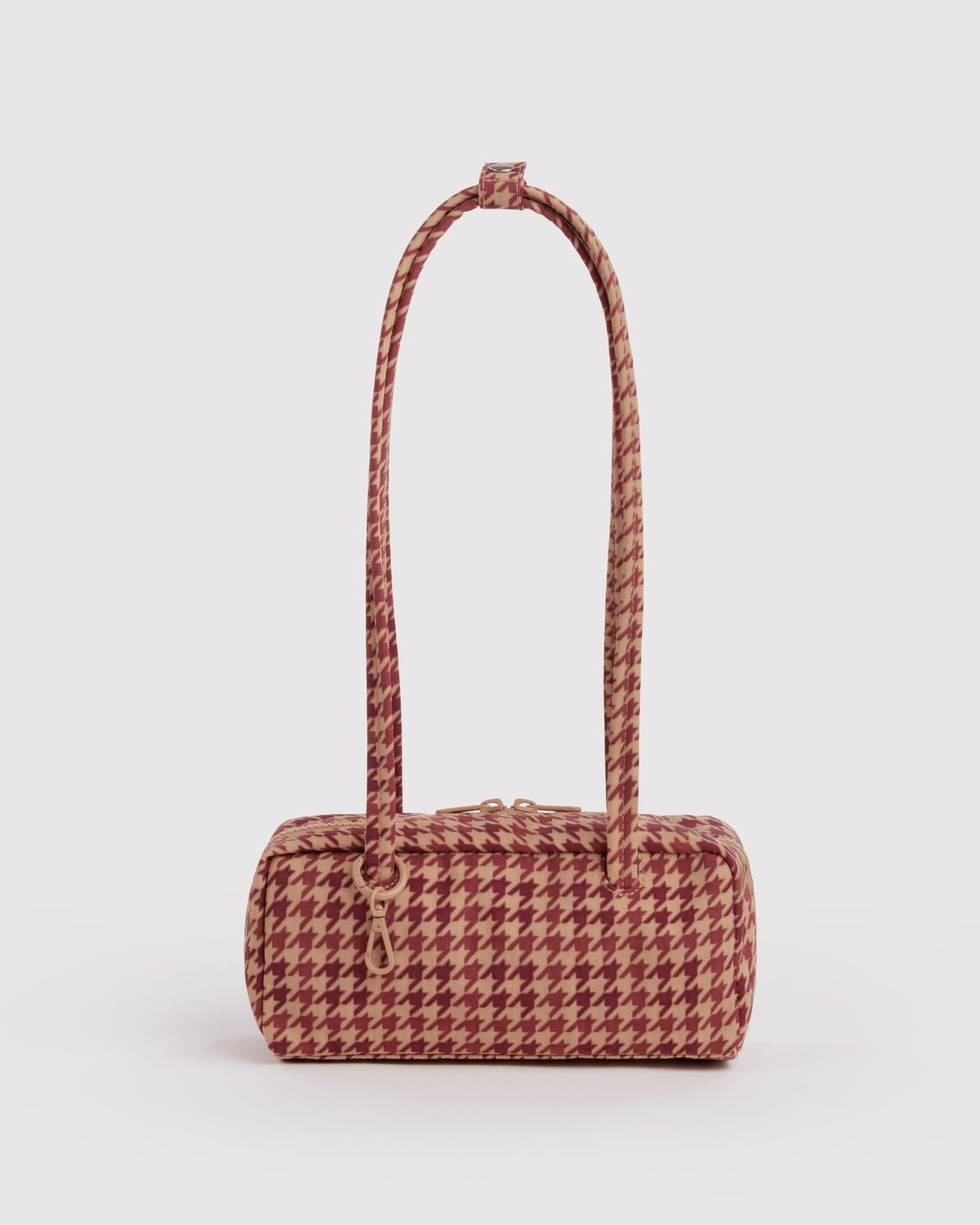 Daily Travel Small Nylon Bowler Bag - Tan