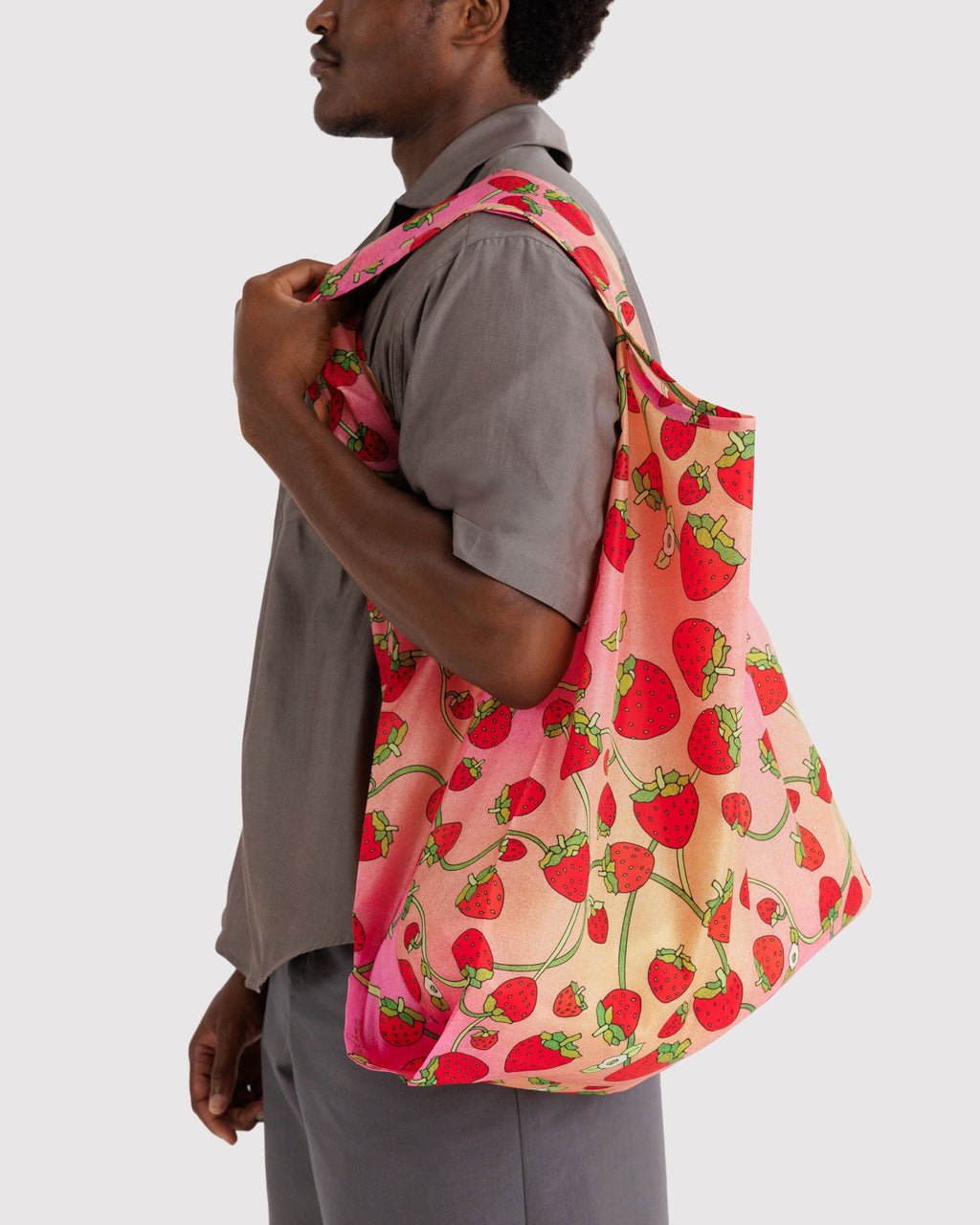 Lightweight Utility Big Baggu - Strawberry