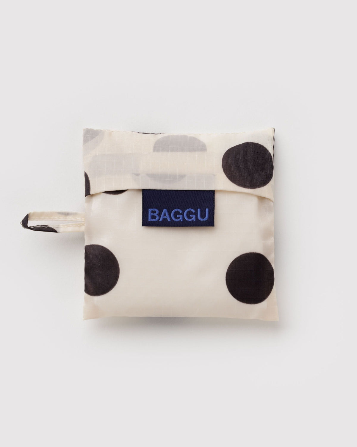 Practical Storage Baby Baggu - Cream and Black Polka