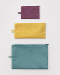 Versatile Carry Flat Pouch Set - Jewel