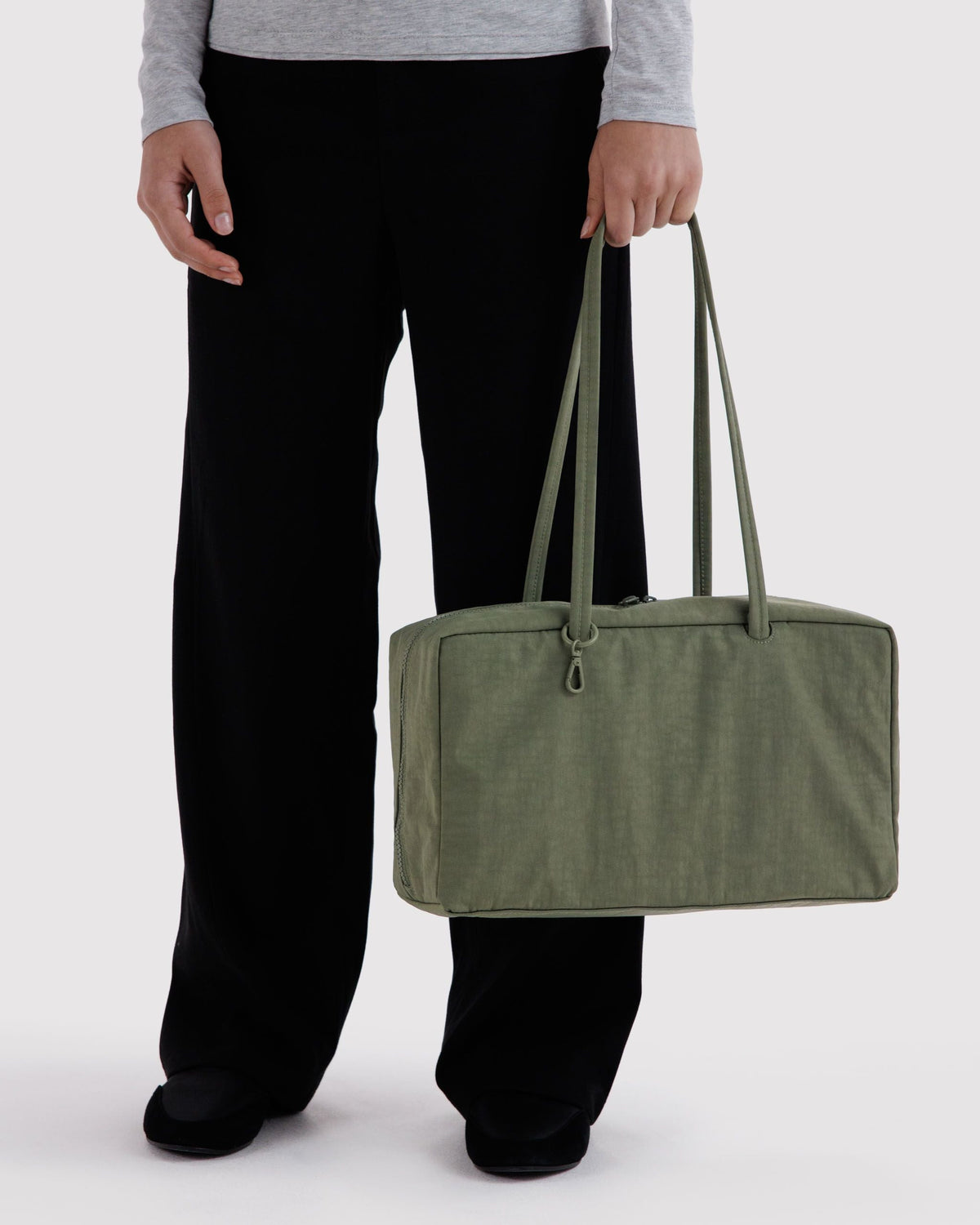 Practical Storage Medium Nylon Bowler Bag -