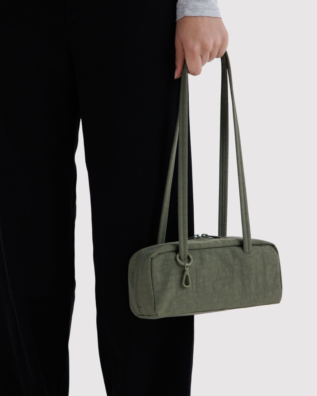 Practical Storage Small Nylon Bowler Bag -