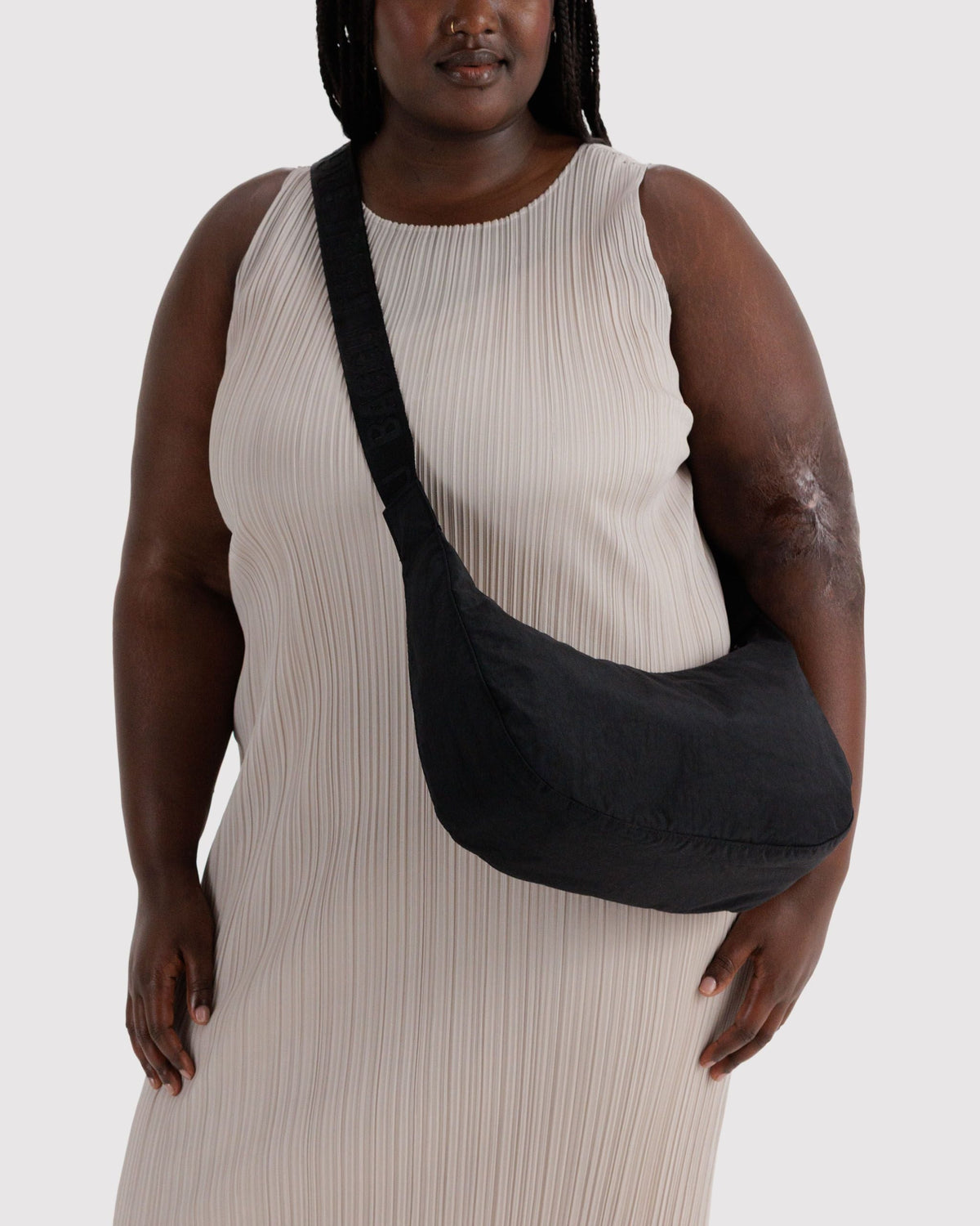 Daily Travel Medium Nylon Crescent Bag -