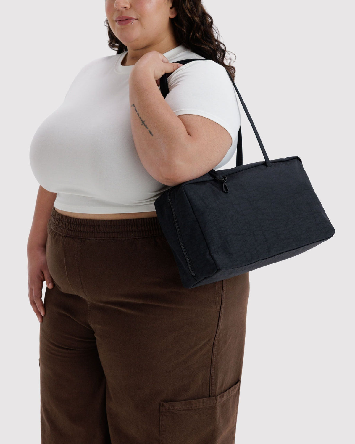 Lightweight Utility Medium Nylon Bowler Bag -