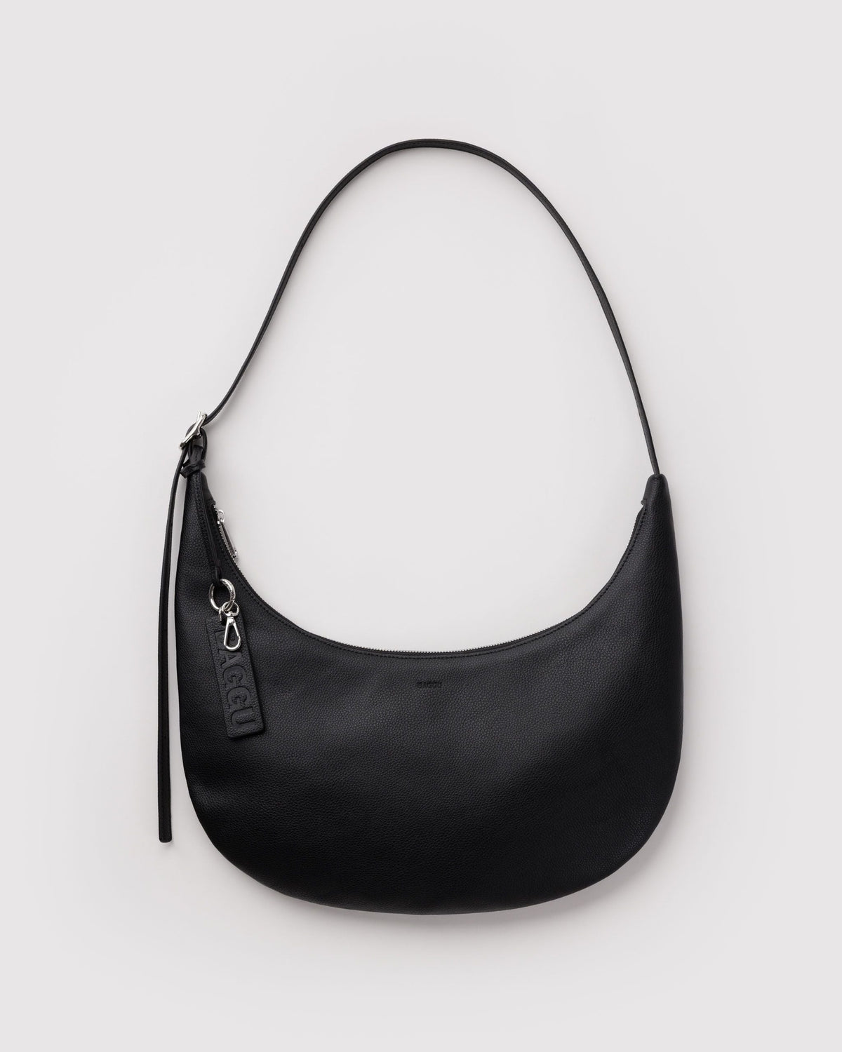 Everyday Carry Medium Recycled Leather Flat Crescent -