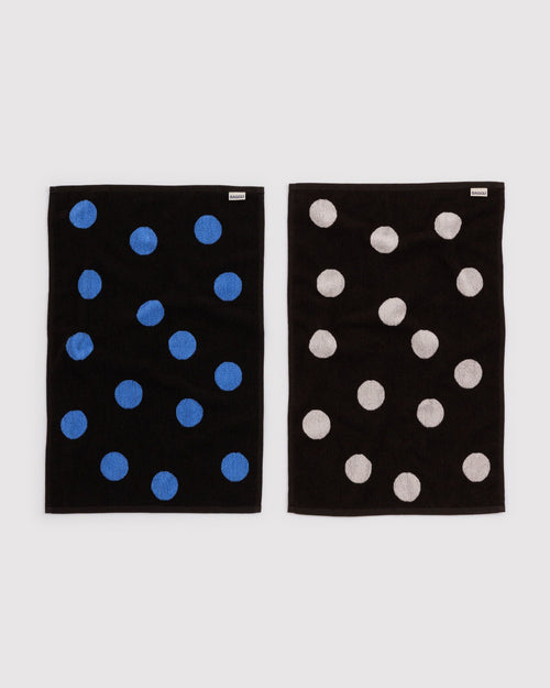 Daily Travel Hand Towel Set of 2 - Polka Dot