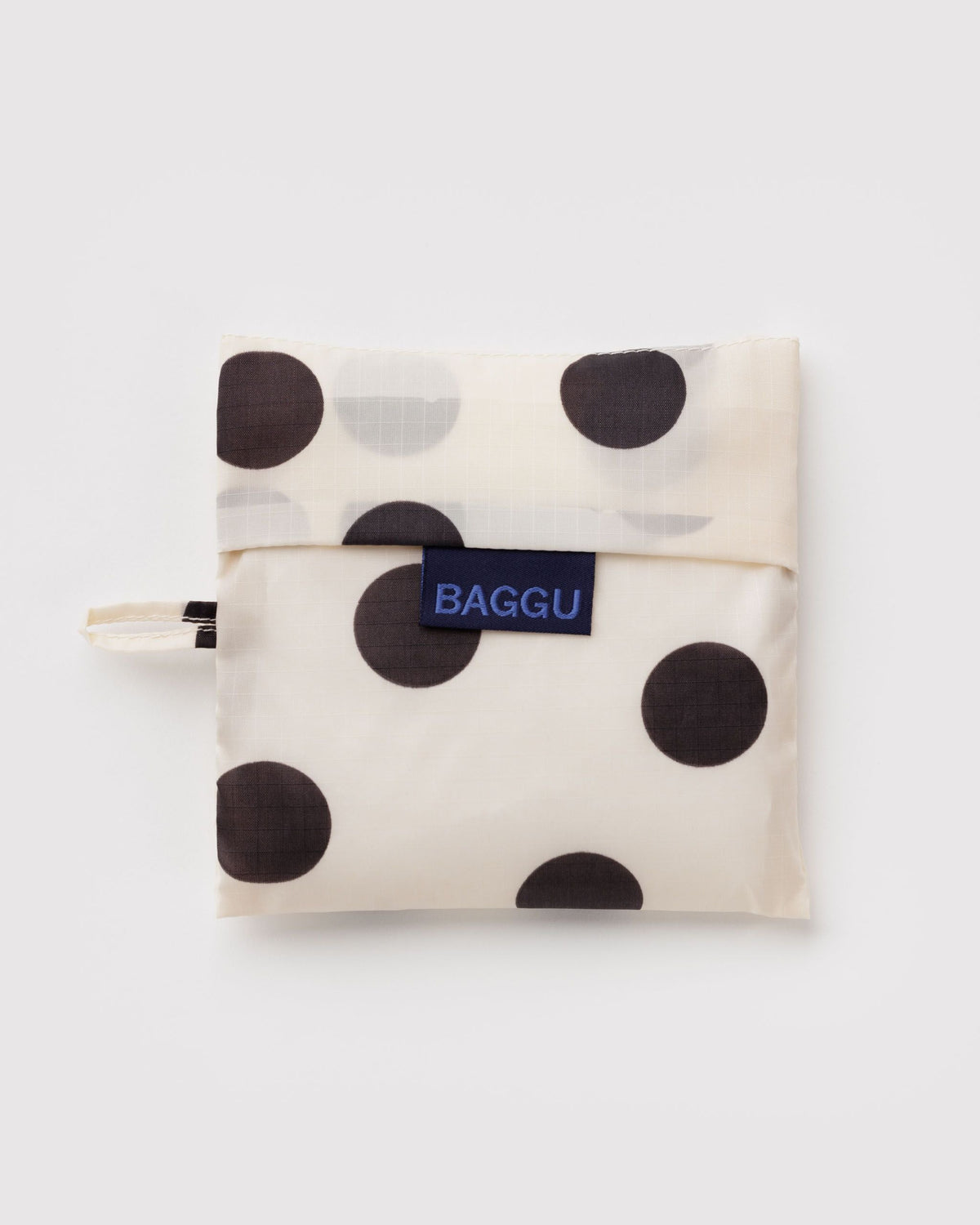 Daily Travel Standard Baggu - Cream and Black Polka