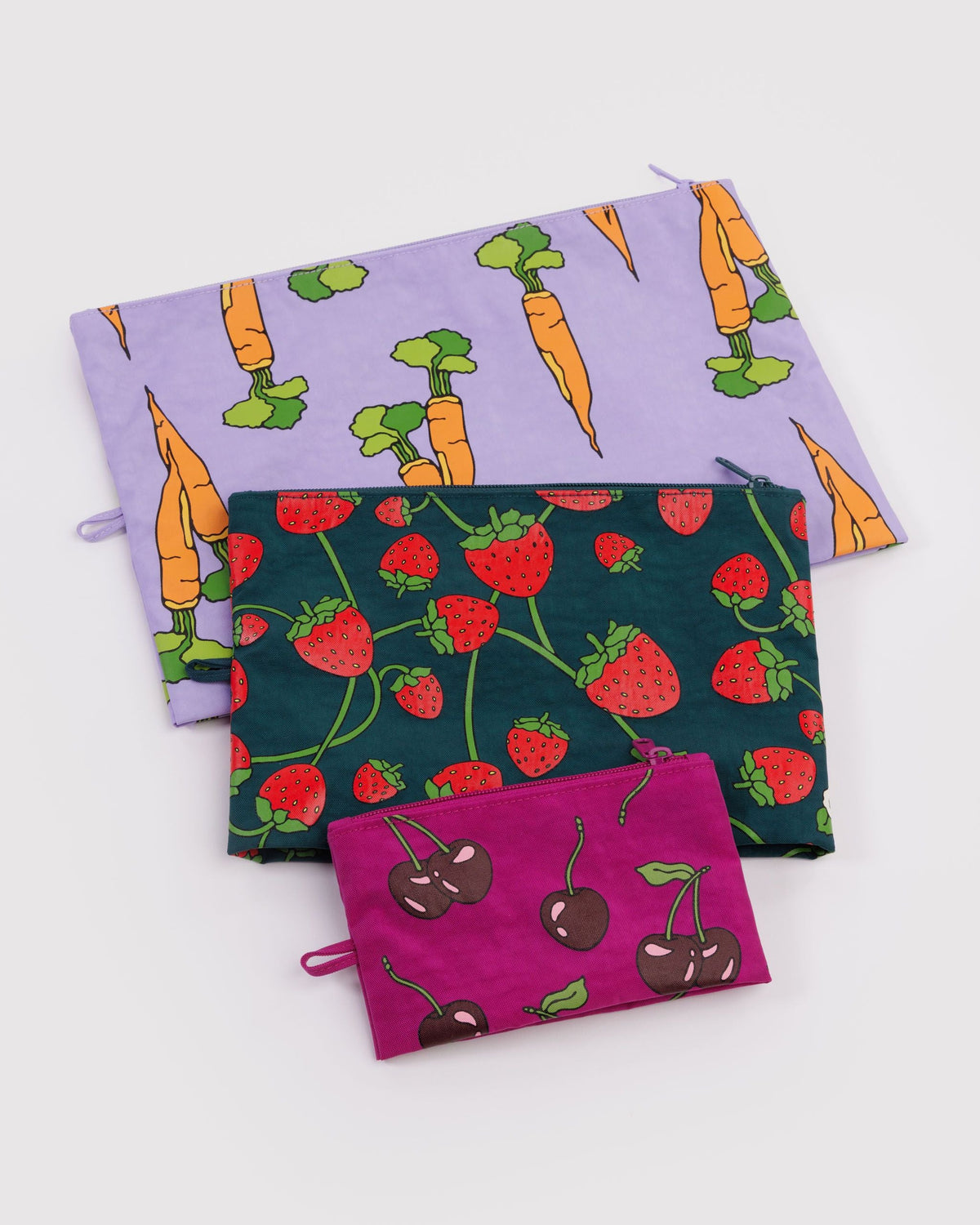 Lightweight Utility Go Pouch Set - Carrots and