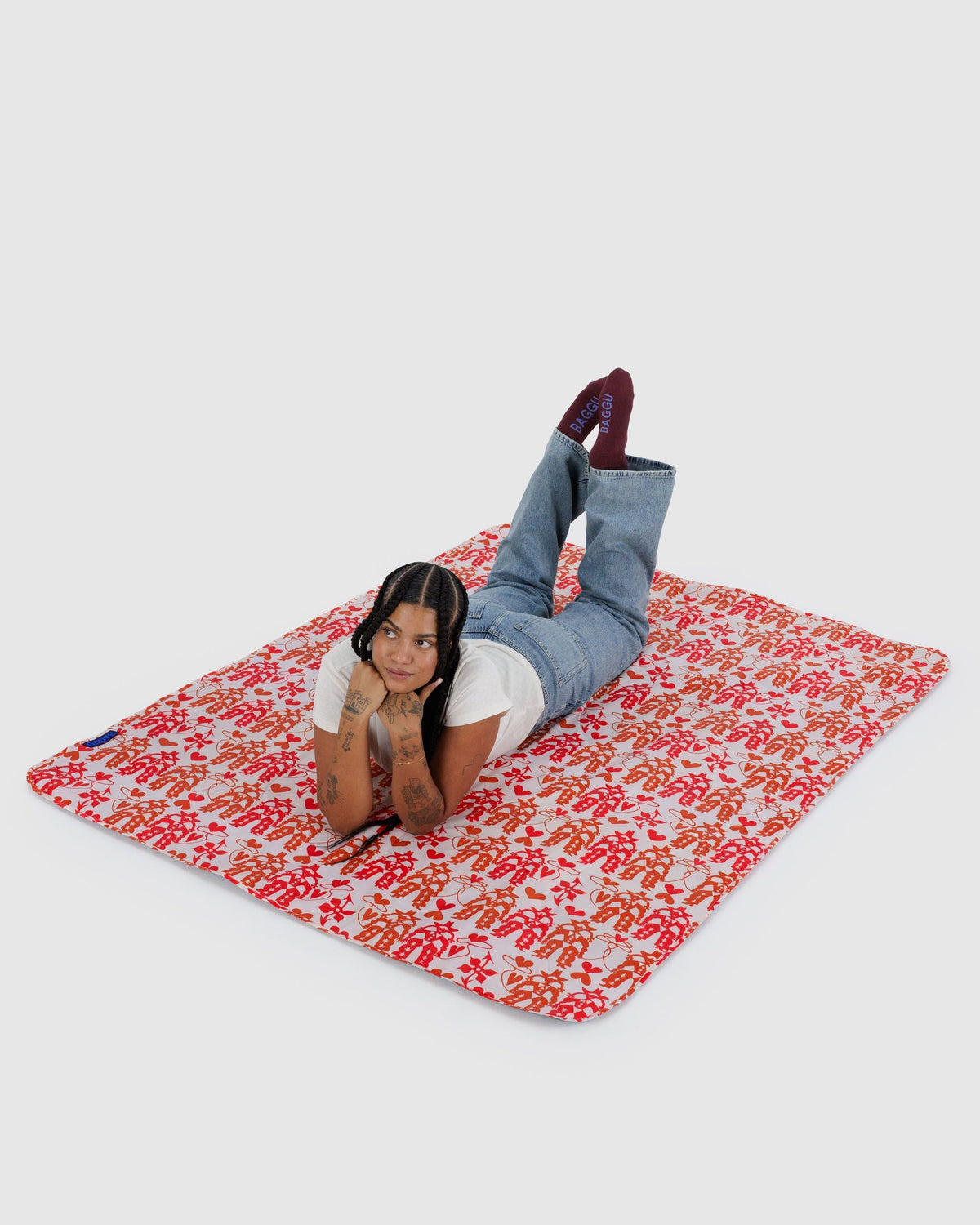 Daily Travel Puffy Picnic Blanket -