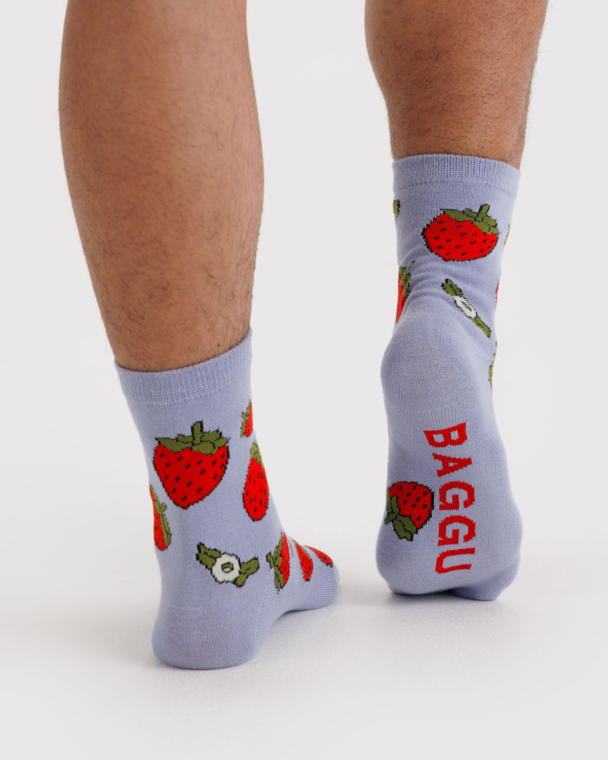 Versatile Carry Crew Sock - Strawberry