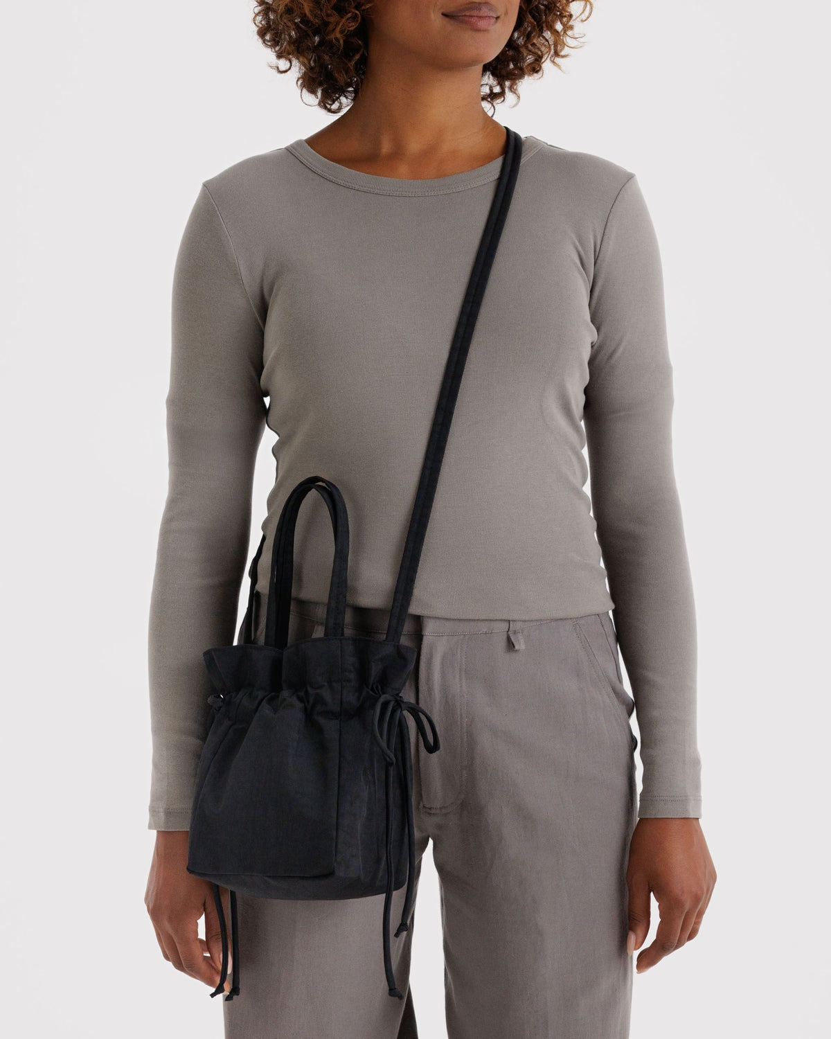 Practical Storage Nylon Drawstring Bag -