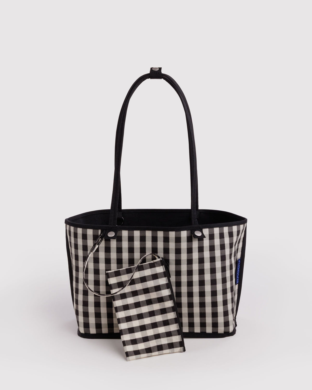 Daily Travel Medium Nylon Reversible Tote - Black