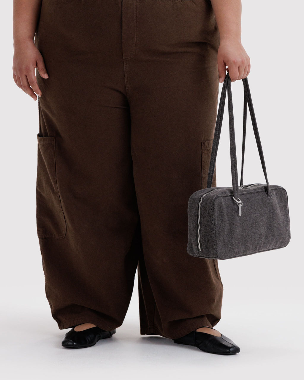 Everyday Carry Denim Bowler Bag - Washed Black