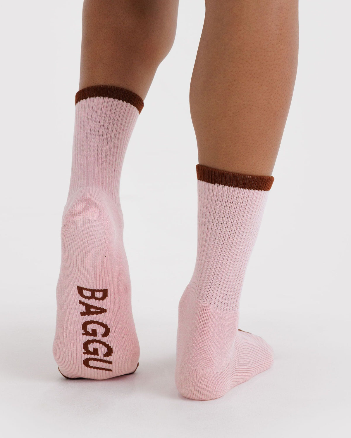 Daily Travel Ribbed Sock - Blush