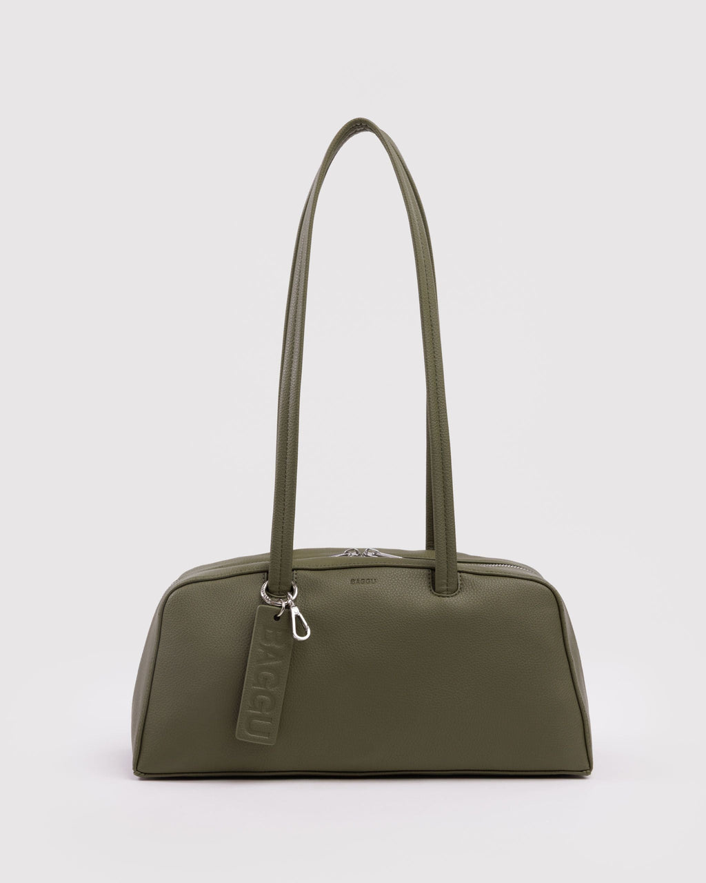 Versatile Carry Recycled Leather Bowler Bag -