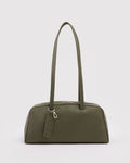 Versatile Carry Recycled Leather Bowler Bag -