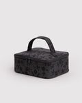 Practical Storage Small Cosmetic Case - Charcoal Ditsy