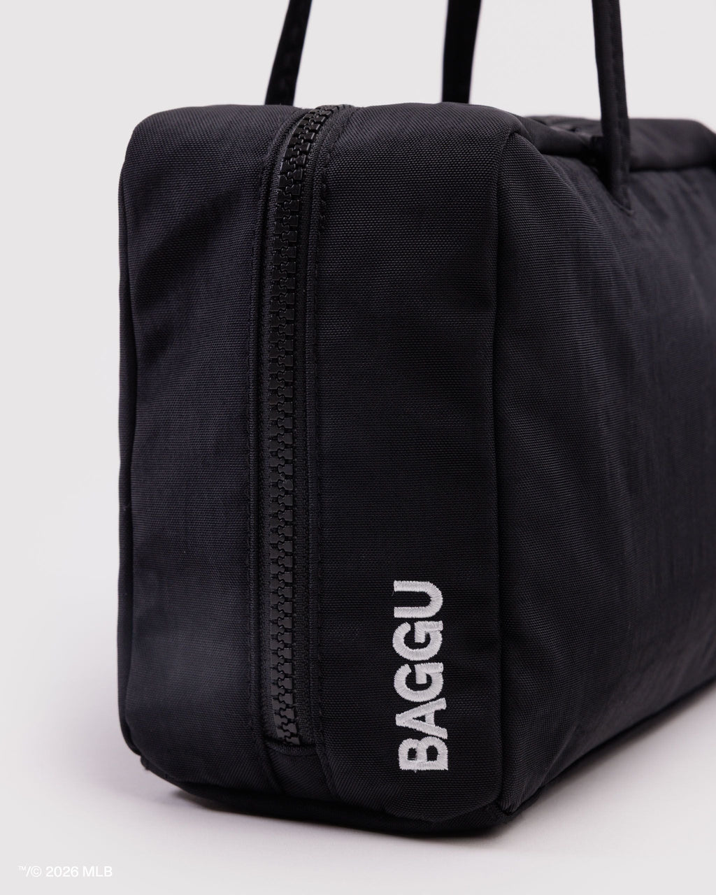 Practical Storage Nylon Bowler Bag - New York