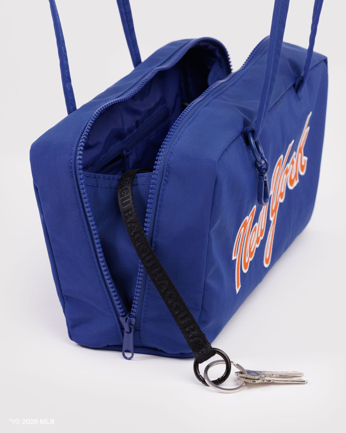 Versatile Carry Nylon Bowler Bag - New York