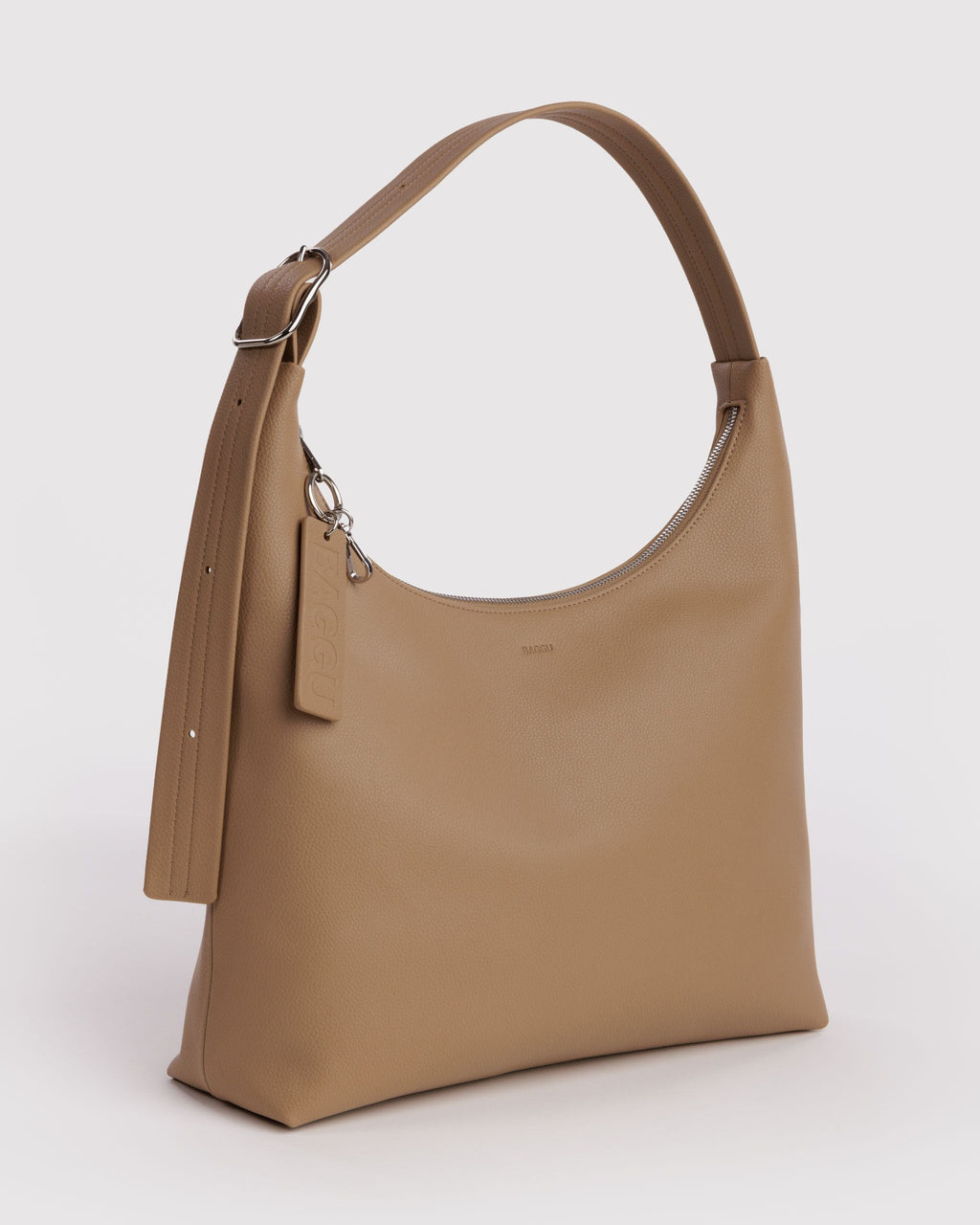 Practical Storage Recycled Leather Shoulder Bag -