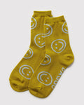 Daily Travel Crew Sock - Ochre