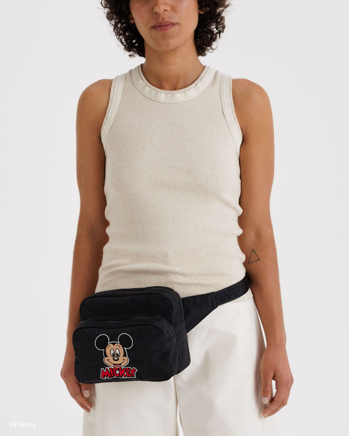 Lightweight Utility Fanny Pack - Embroidered Mickey Mouse