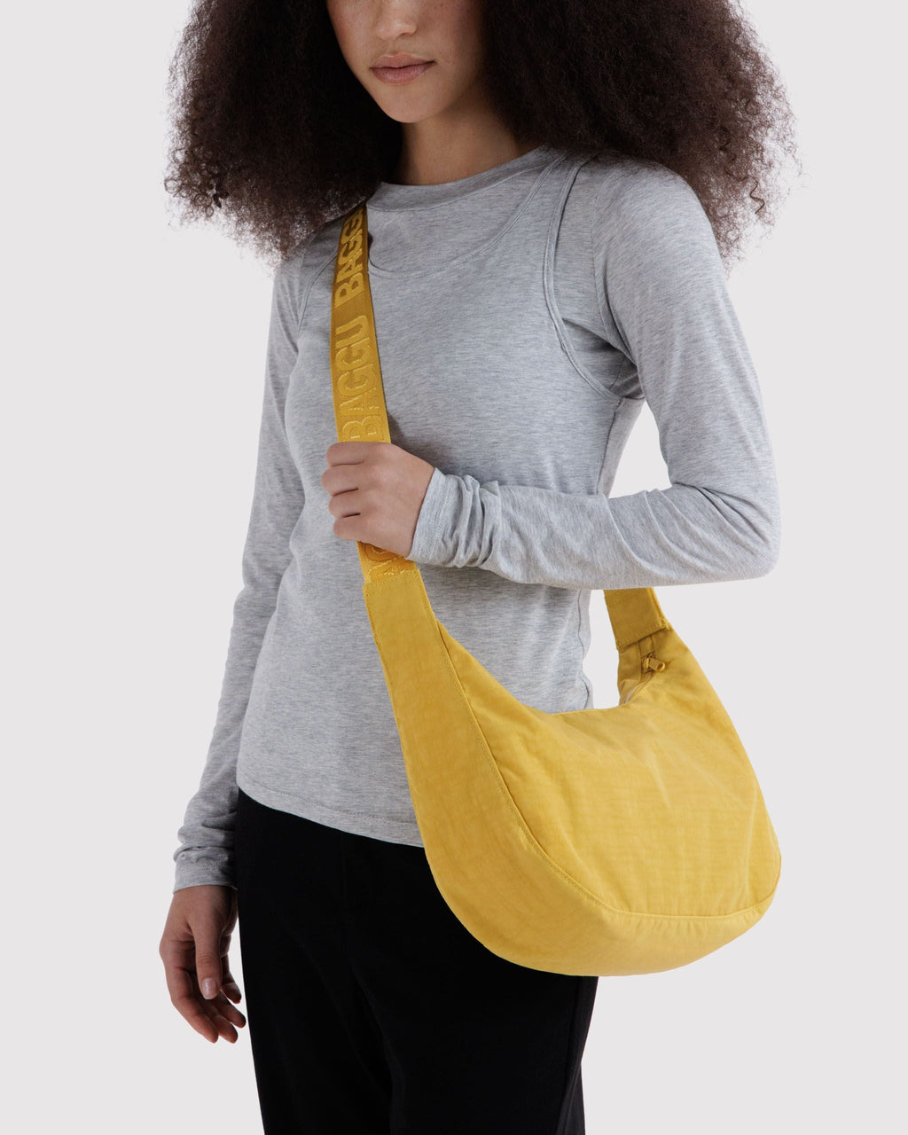 Lightweight Utility Medium Nylon Crescent Bag -
