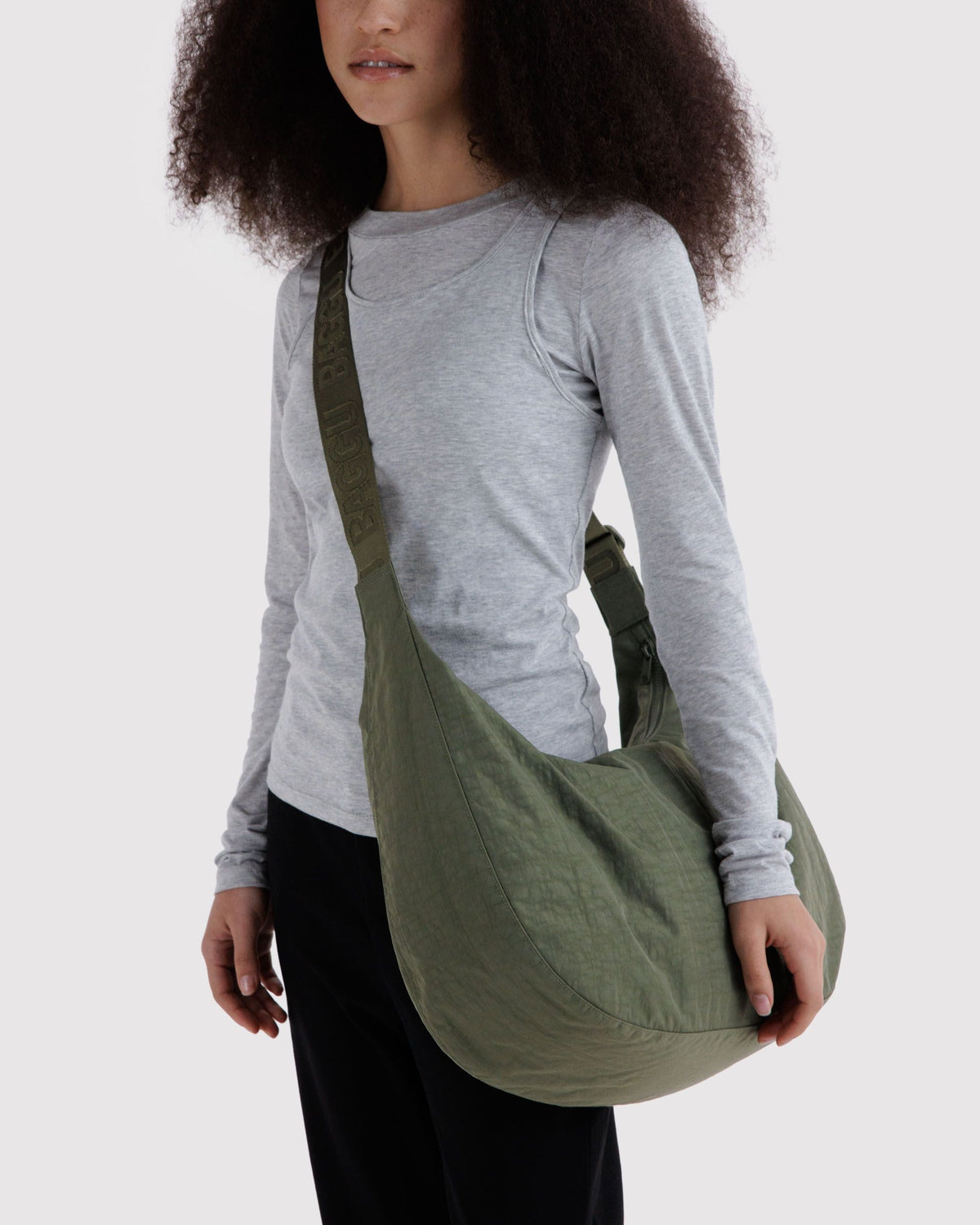 Everyday Carry Large Nylon Crescent Bag -