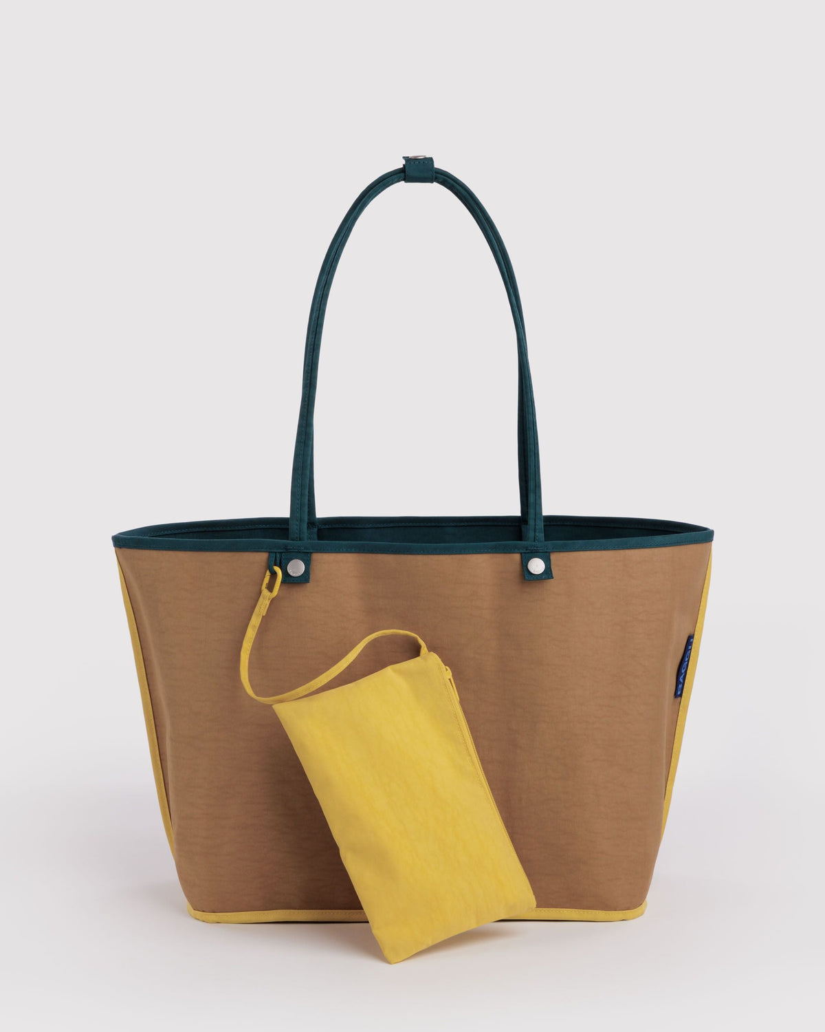 Daily Travel Large Nylon Reversible Tote - Deep Sea