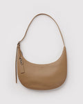 Lightweight Utility Medium Recycled Leather Flat Crescent -