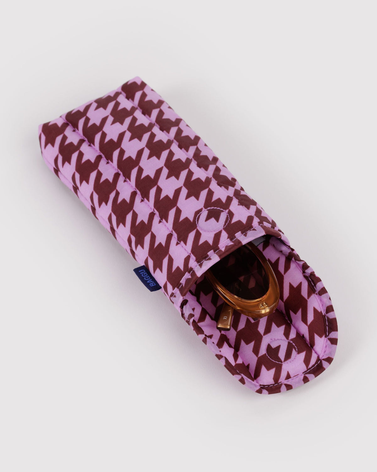 Lightweight Utility Puffy Glasses Sleeve - Pink