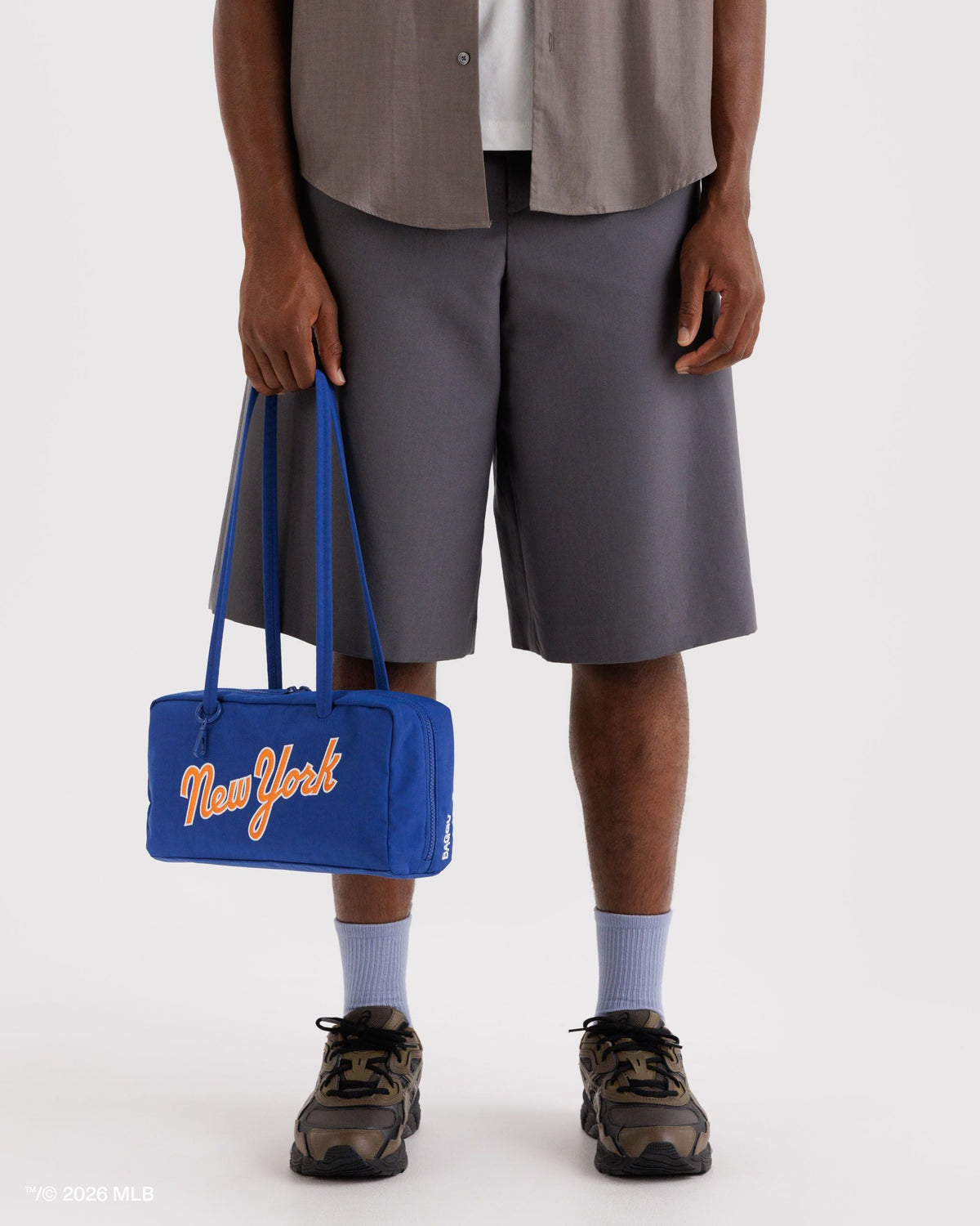 Versatile Carry Nylon Bowler Bag - New York