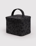 Versatile Carry Large Cosmetic Case - Charcoal Ditsy