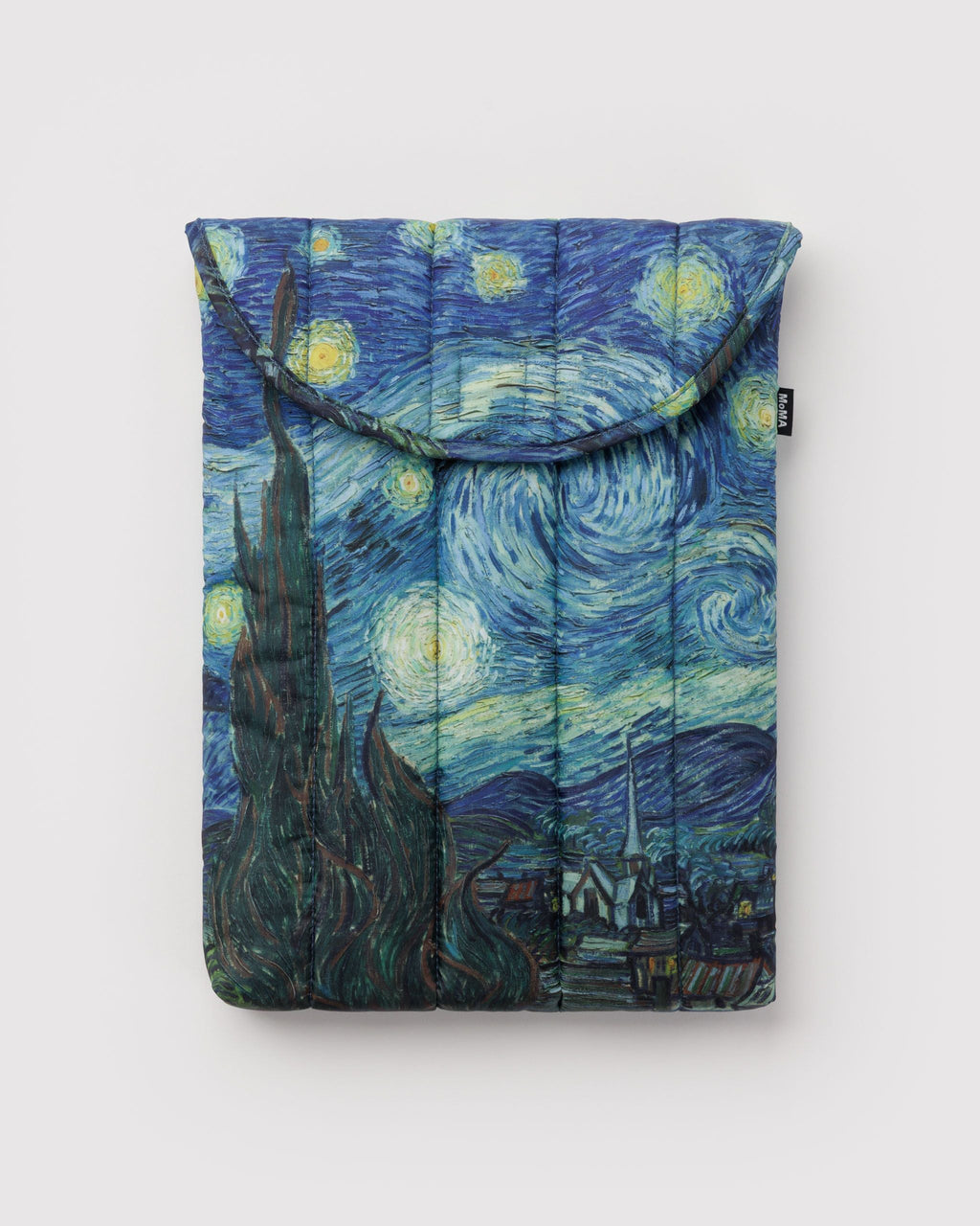 Lightweight Utility Puffy Laptop Sleeve 13 14 - The Starry Night Vincent Van